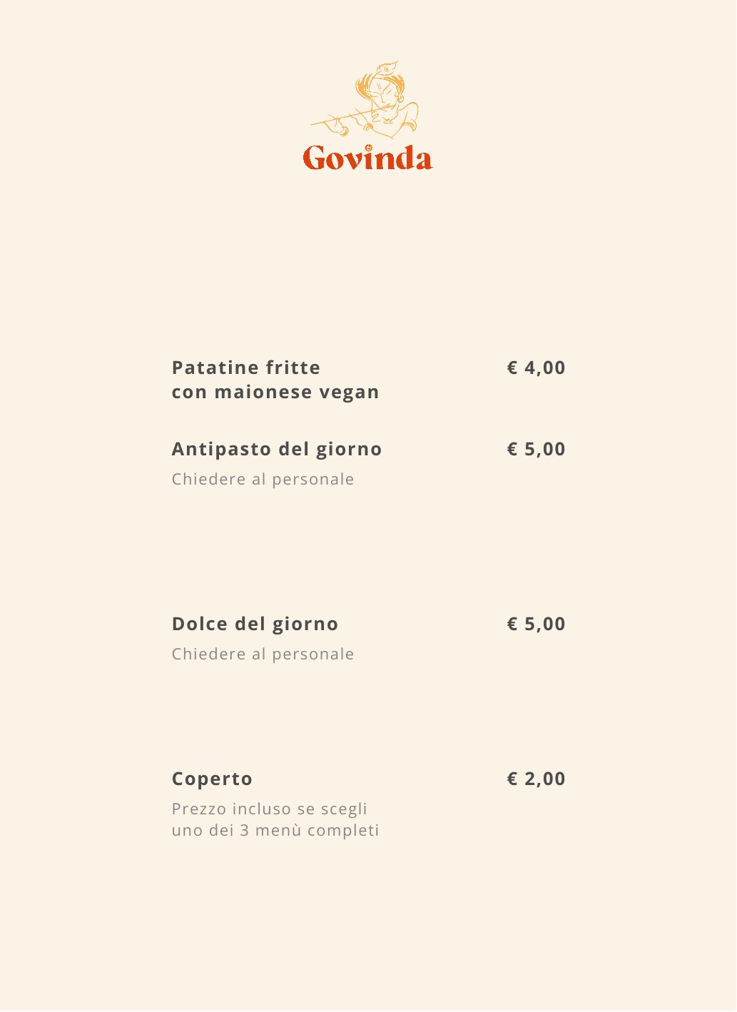 Pagina del menu 4